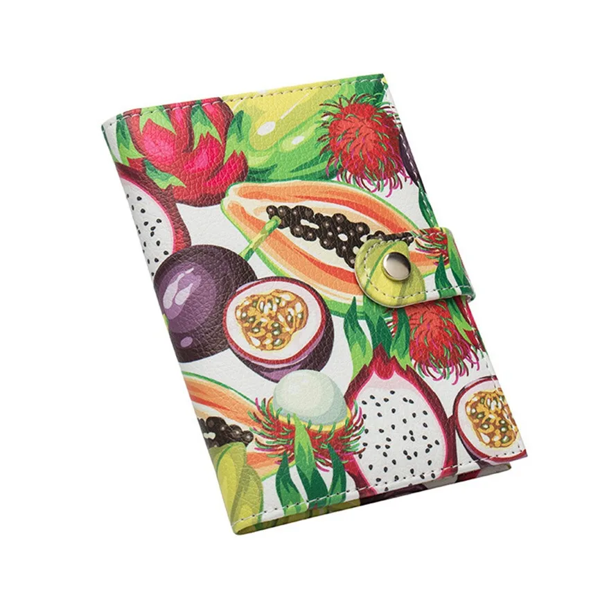 Женский кошелек с героями мультфильмов коричневый цвет крысы зажим для паспорта