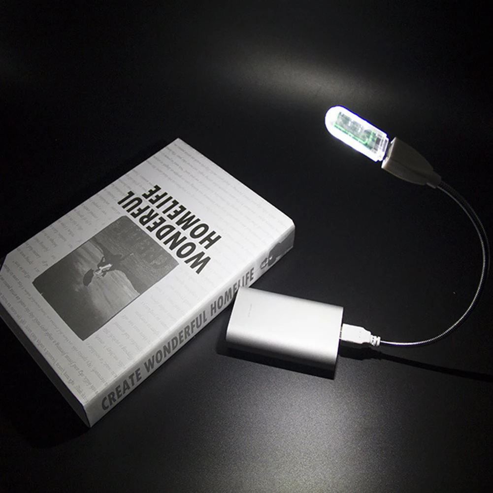 

5V Portable Reading Book Table Lamp Night Light 3 8 24 LEDs Mini USB DC SMD5730 Ultra Bright Bead Light for PC Laptop Power Bank