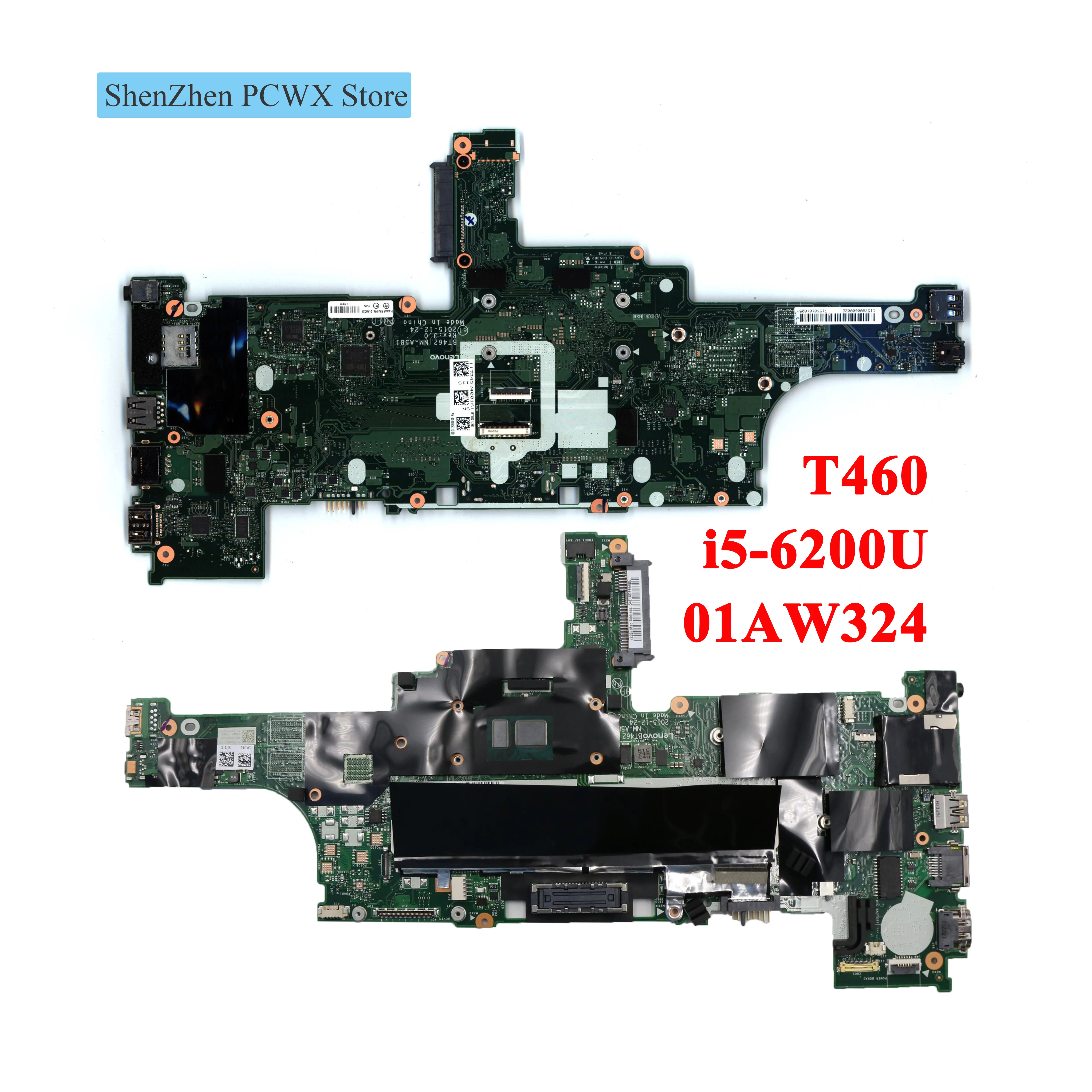 01AW324 для T460 20FM 20FN ноутбук ThinkPad Встроенная графическая карта материнская плата BT462