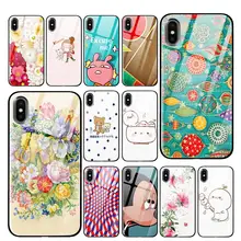 Закаленное стекло duck mickey для huawei P30 P20 mate 10 20 Honor 8 9 Pro Lite