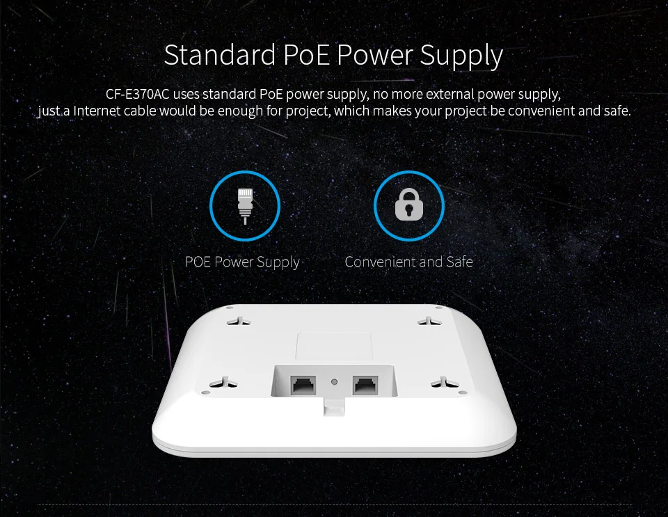 1200Mbps Wireless WiFi AP Access Point Dual Band 2.4Ghz+5.8G Indoor Ceiling AP Wifi Signal Extender/Booster/Reapter