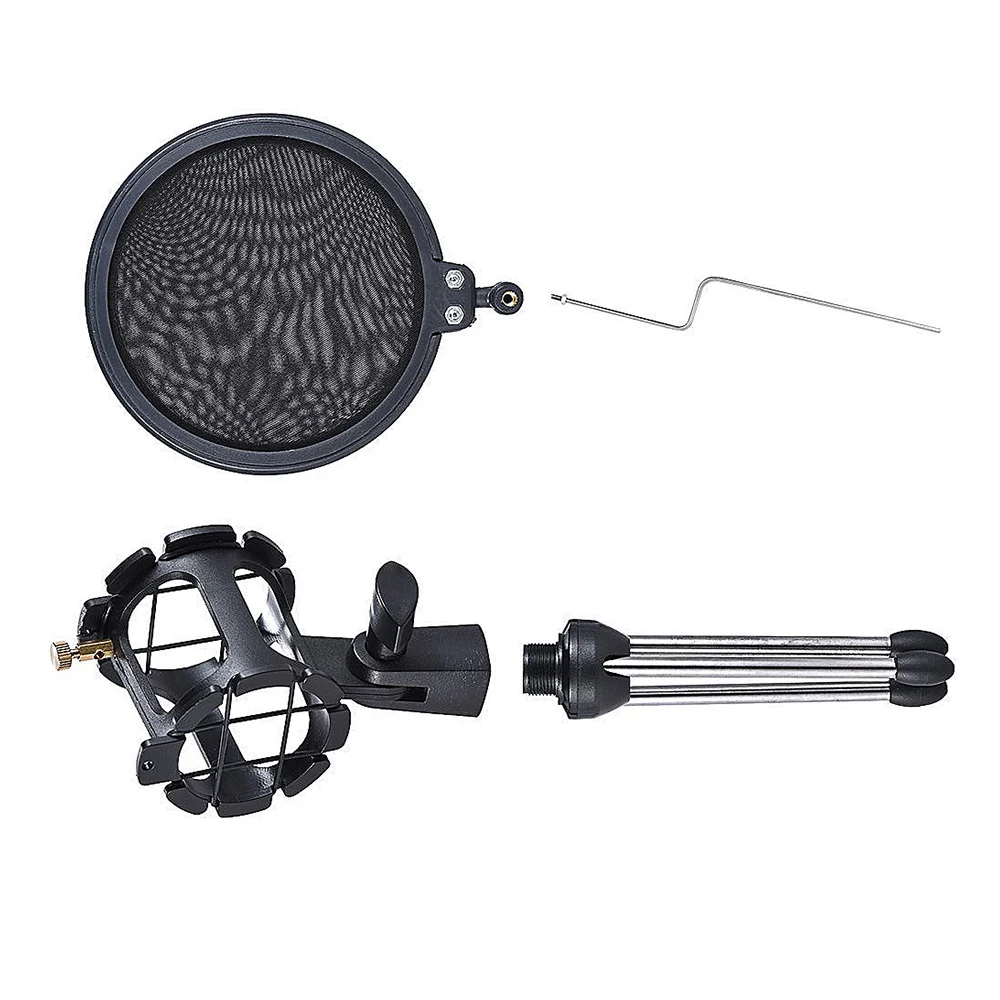 180 градусов регулируемый штатив для микрофона складной настольный держатель с