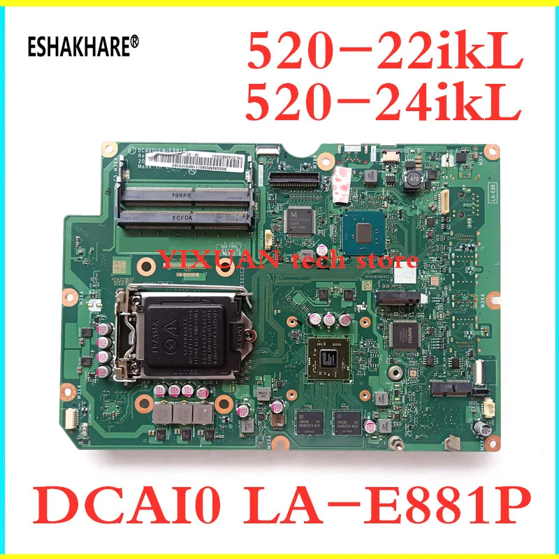 Фотоматеринская плата для Lenovo AIO 520-22IKL 520-24IKL независимая материнская 01LM145 01LM146 Lake-S