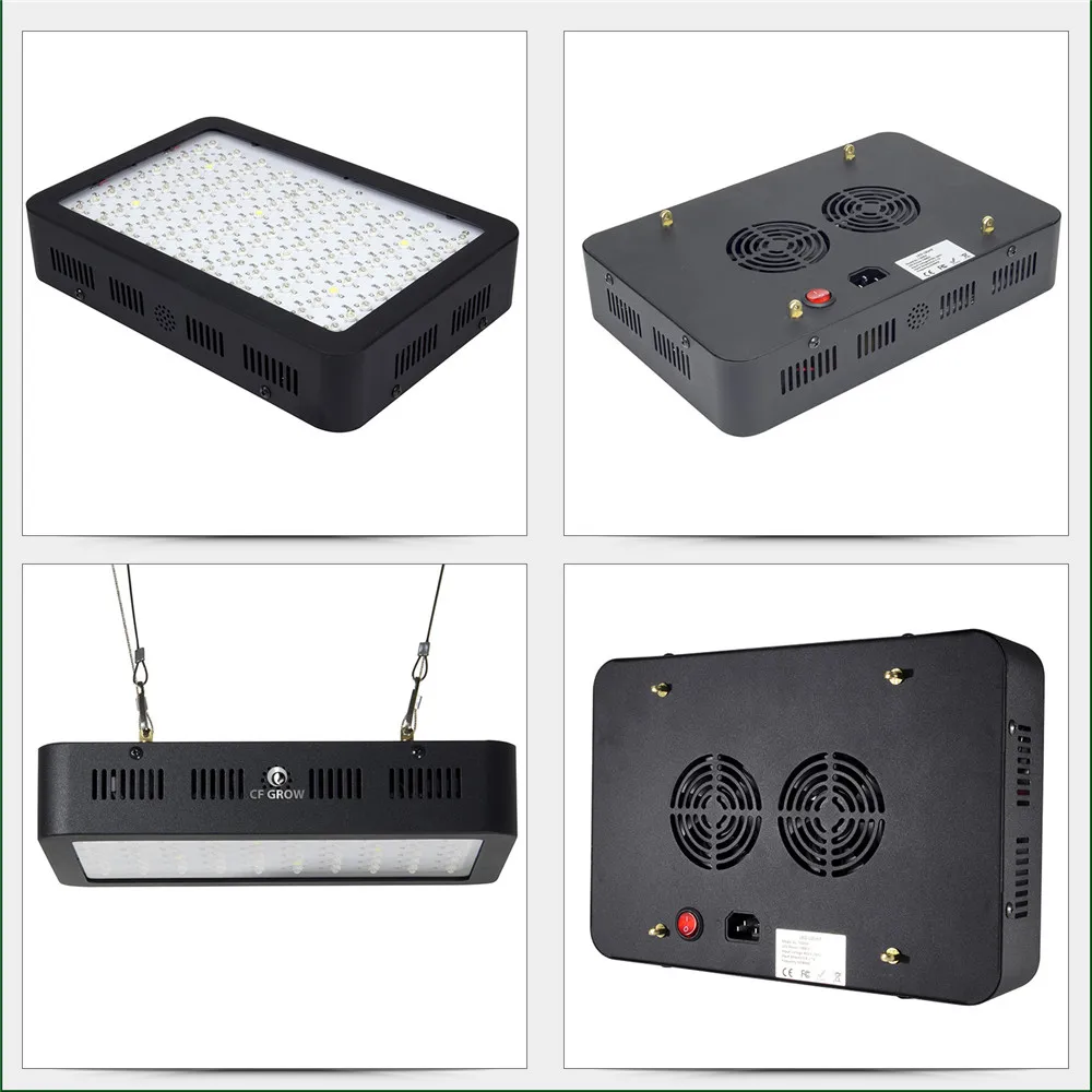 Полный спектр LED Grow Light 300W 600W 1000W растущая лампа Крытый гидропоники теплицы СИД