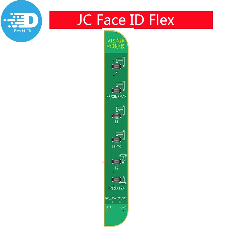 JC JCID Original Face ID Dot Matrix Cable Flex  For iPhone X XS XR XSMAX 11 11P 12PM Dot Projector Read Write Face ID Data Flex enlarge