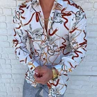 Мужская приталенная Повседневная рубашка, модная брендовая Праздничная рубашка с длинным рукавом и принтом, одежда для мужчин, осень 2021