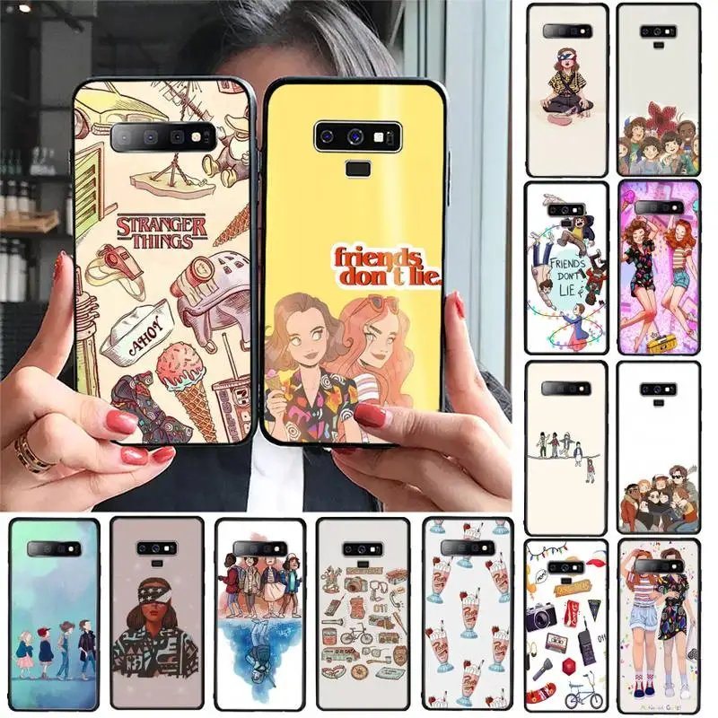 

YNDFCNB Stranger things Luxury Phone Case For Samsung Galaxy A30 A20 S20 A50S A30S A71 A10 A10S A7 A8 A6 plus Cases