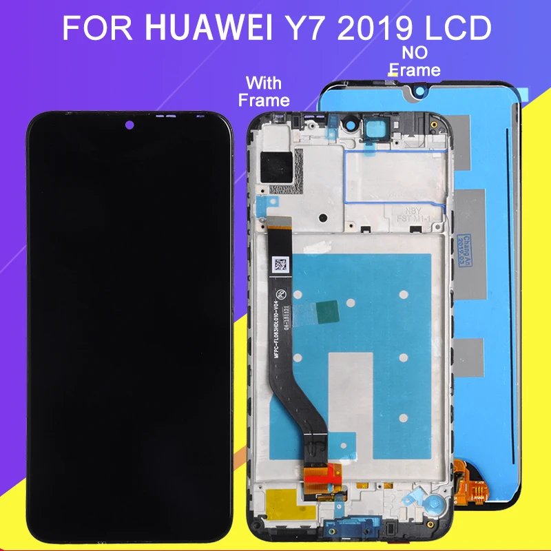 Catteny 1 шт. 6,26 дюйма для huawei Y7 ЖК DUB-LX3 L23 LX1 Дисплей кодирующий преобразователь сенсорного экрана в сборе Y7 Pro Y7 Prime с ЖК-дисплеем