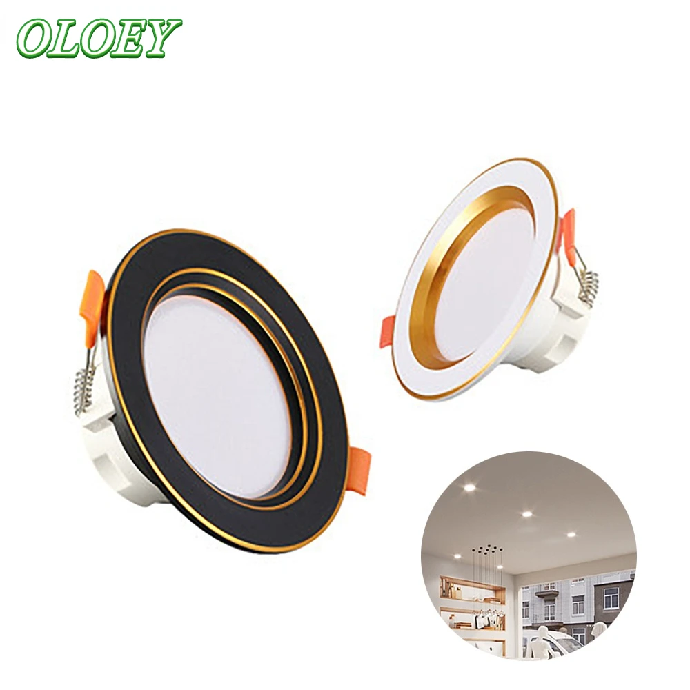 

2 шт.-5 Вт светодиодный ные потолочные светильники, высококачественные Диммируемые светильники для украшения дома, переменный ток 85 ~ 265 В, те...