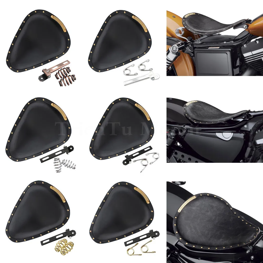 

Motorccyle Solo Rider Seat Spring Mounting Bracket For Harley Honda Yamaha Kawasaki Suzuki Sportster Bobber Chopper