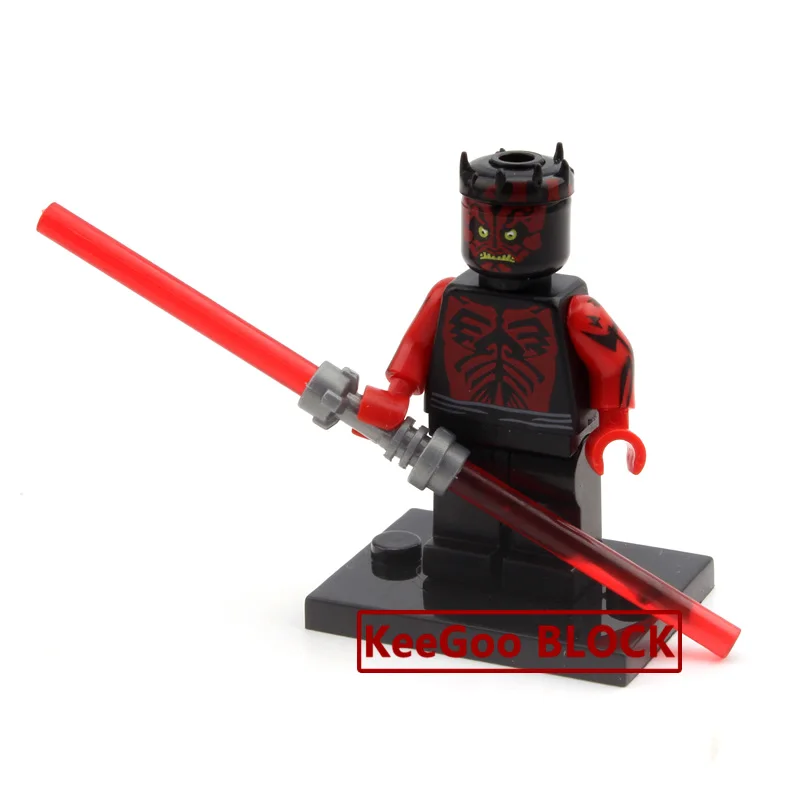 pg649 Фигурки из Звездных Войн Leia Han Solo Yoda Luke Sith Lord Darth Vader Maul Revan Dooku Sidious, строительные блоки, кирпичи, игрушки - Цвет: pg649