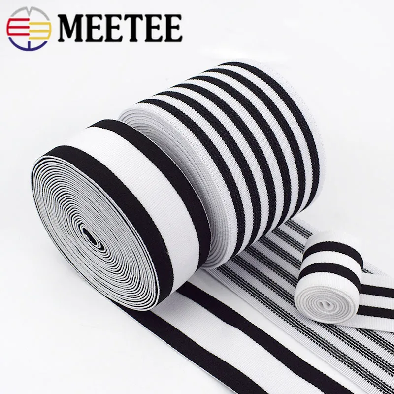 Эластичная лента из нейлона белый и черный пояс с кружевной отделкой 5