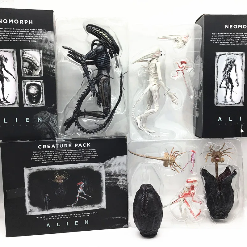 Набор существ из фильма NECA фигурка &quotчужой&quot Neomorph ксеноморф инопланетянин яйцо