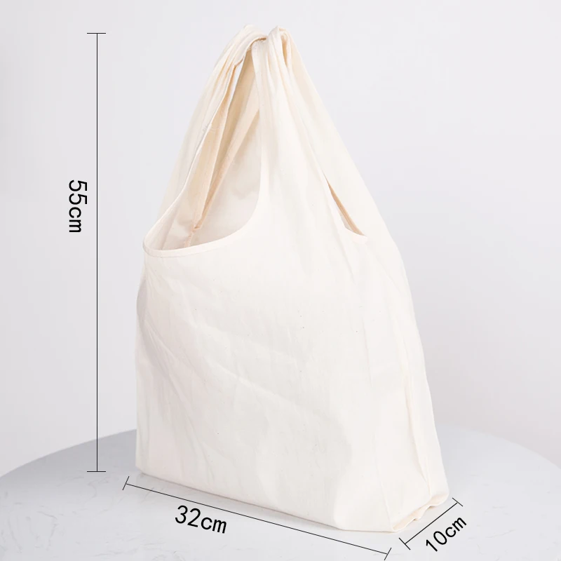 Складная тканевая сумка шоппер ECO Tote многоразовая складывающаяся посылка для