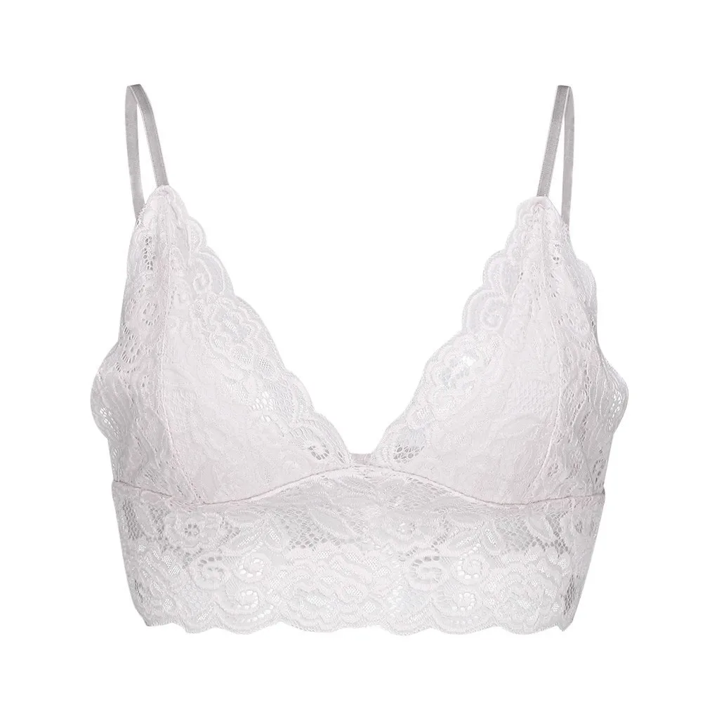 Бюстгальтер женский тонкий сексуальный с цветочным принтом бесшовный