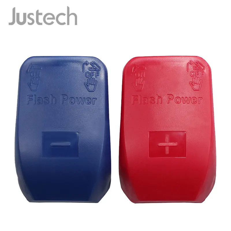 Быстросъемные клеммы аккумулятора Justech 1 пара 12 В зажимы соединитель клемма для