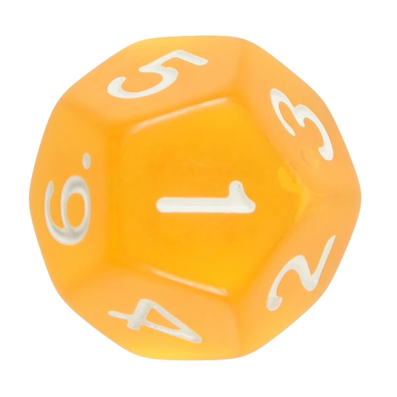 14-Dice двусторонний D4 D6 D8 D10 D12 D20 MTG Magic the Gathering D прозрачный синий и желтый | Спорт