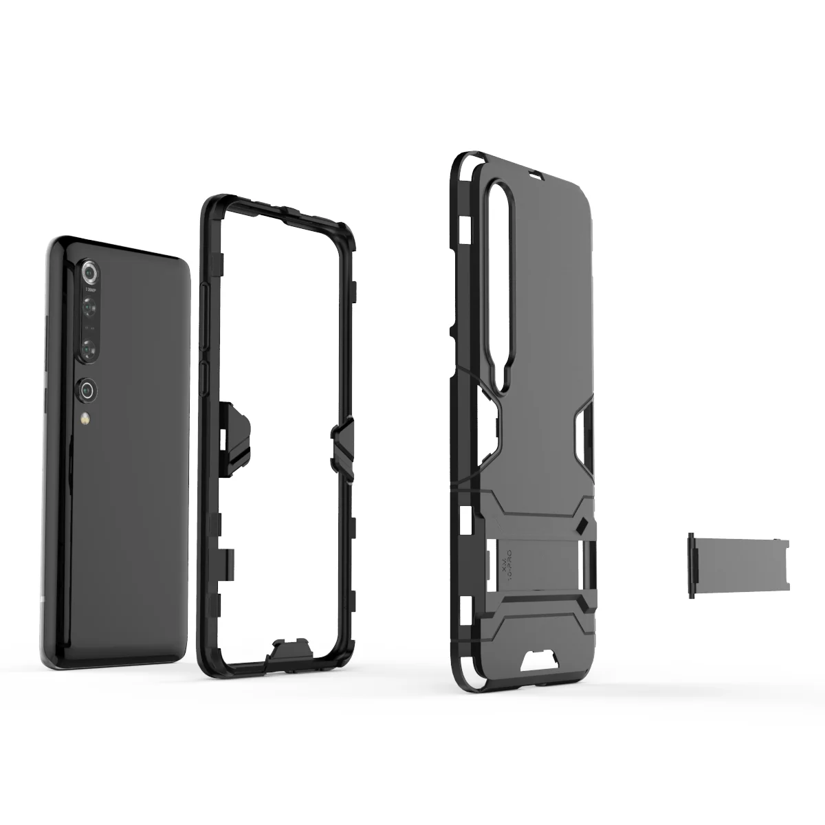 Противоударный чехол на Xiaomi Mi Note 10 Lite Mi10 Молодежные Чехлы Гибридный ПК +