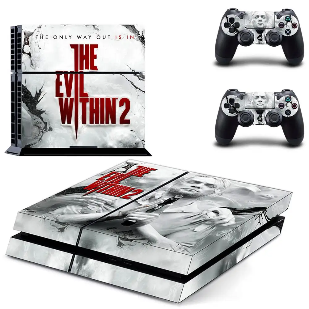 The Evil Within 2 PS4 кожа PS 4 стикер Play station наклейки s Pegatinas для консоли playstation и