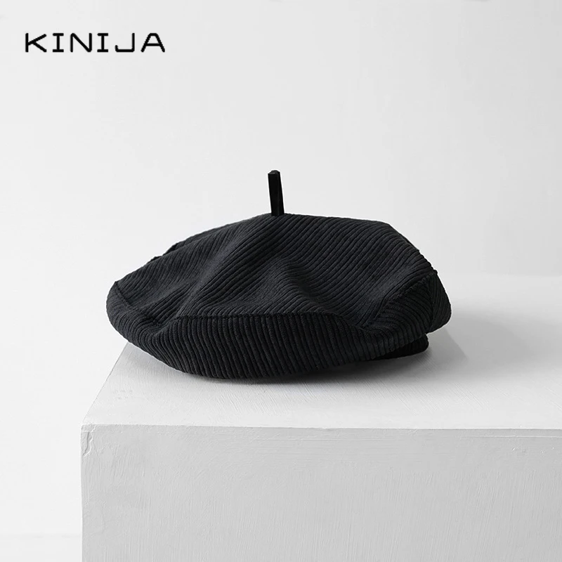 Французский художник однотонная Повседневная винтажная женская шапка берет