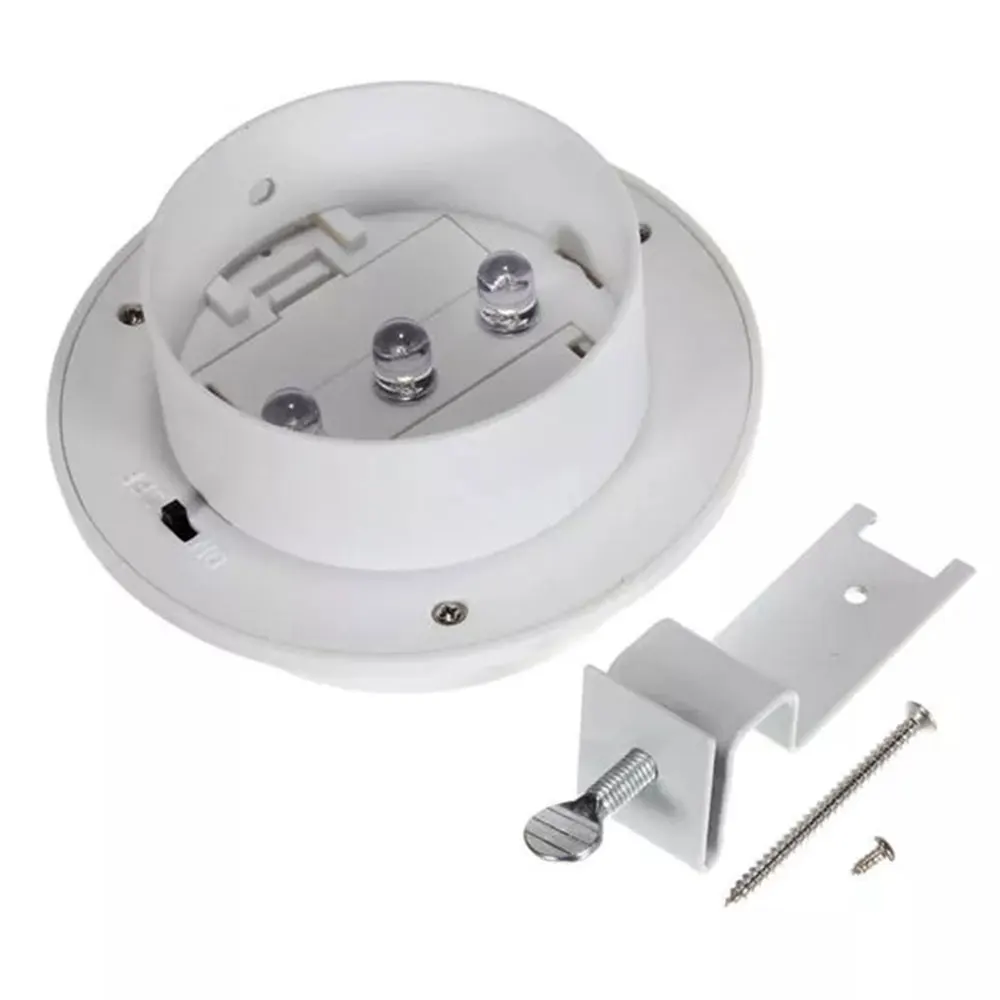 3 светодиодный солнечный свет наружное освещение лампы навес двора стены сада