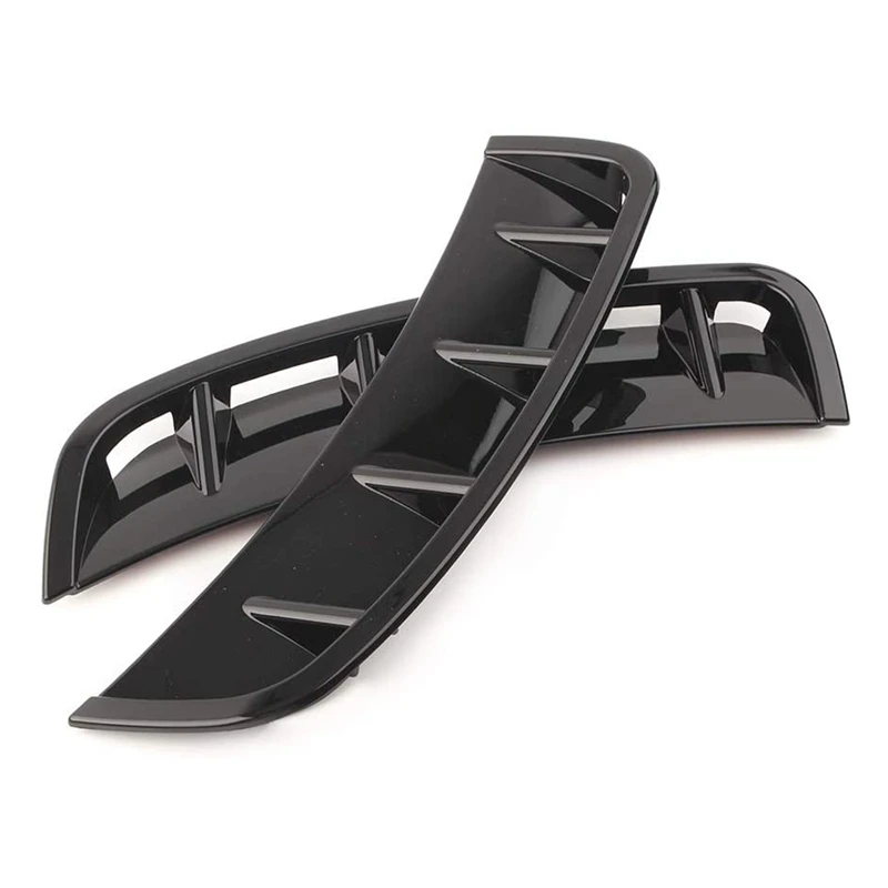 

Black Front Wheel Side Air Vent Canards Trim Decoration for Mercedes-BENZ A-Class W177 A200 A250 A220 A35 AMG 2019 2020