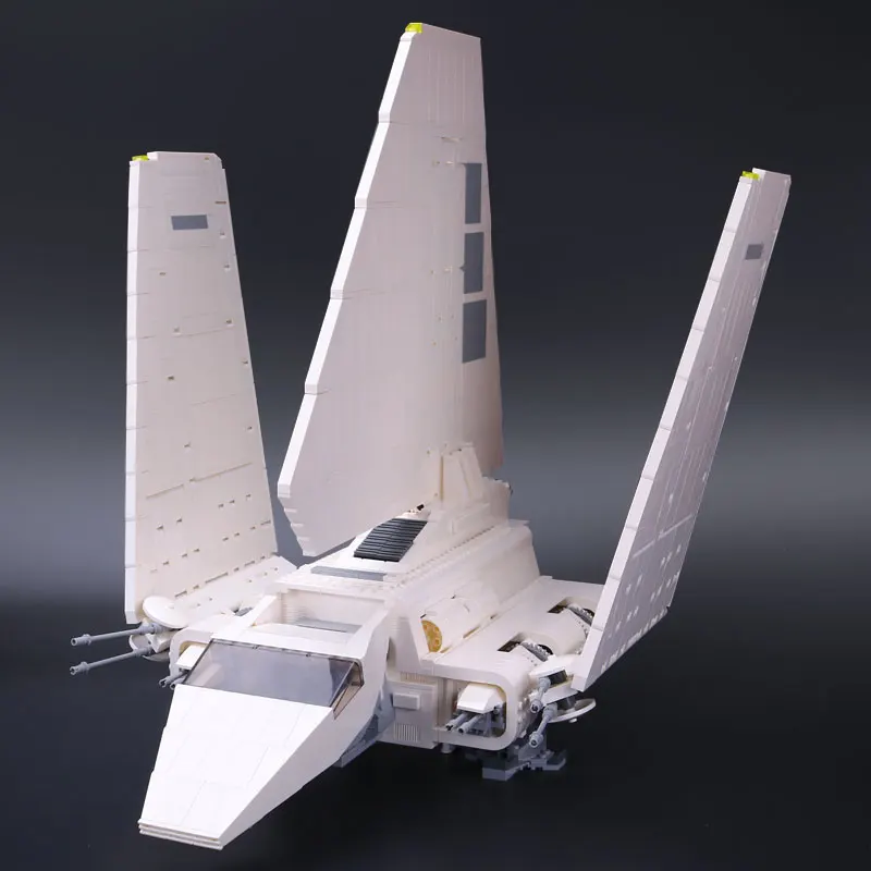 Совместимый Звездный план 10212 LELE wars 35005 Imperial Shuttle набор с фигурами строительные