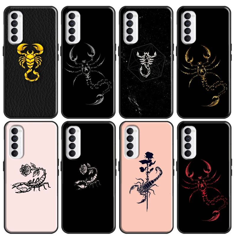 Чехол с животным Скорпион для OPPO Realme 9i 8i 8 Pro GT Neo 2 Master A5 A9 A52 A72 A31 A53 OnePlus 10 9 9R |