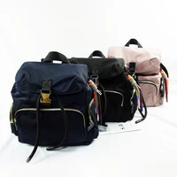 fashion brand tassel womens backpack nylon waterproof travel female backpacks casual large capacity flap school backpack bolsos