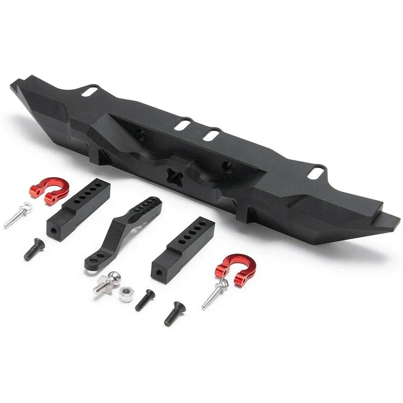 Алюминиевый сплав задний бампер С Прицепом Сцепка обновления частей для 1/10 RC