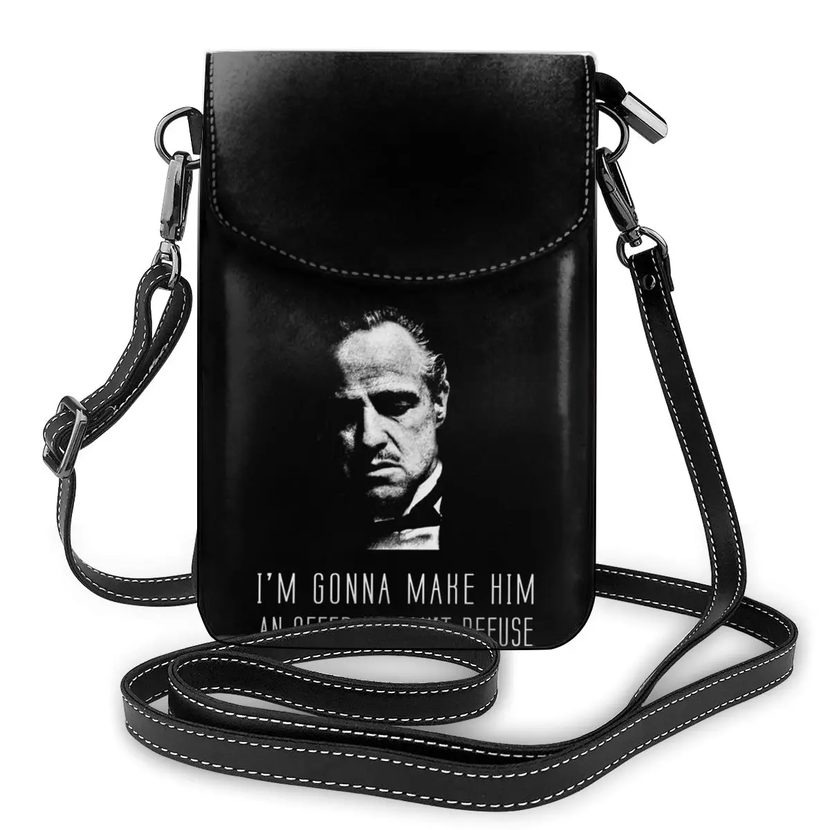 

Сумка на плечо Godfather, многоразовая женская сумка, кожаная уличная женская сумка