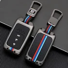 Чехол для автомобильного ключа из цинкового сплава, чехол для Honda Vezel city Civic, BR-V CRV Pilot Accord Jazz Jade Crider Odyssey, автомобильные аксессуары