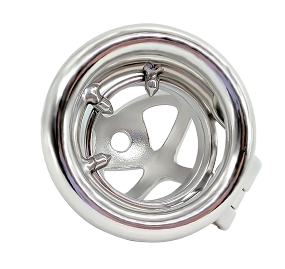 Устройство верности FAAK для мужчин клетка пениса из нержавеющей стали с кольцом