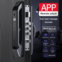 mobile phone wifi unlock keyless unlocking with camera video fingerprint outdoor household electric deadbolt smart door lock