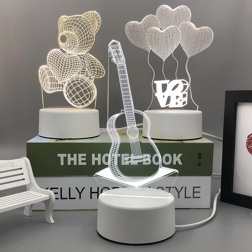 

LED Neon Sign Decorative Lamp Creative Table Light Home Decor Lamp Small Night Light For Bedroom Living Room