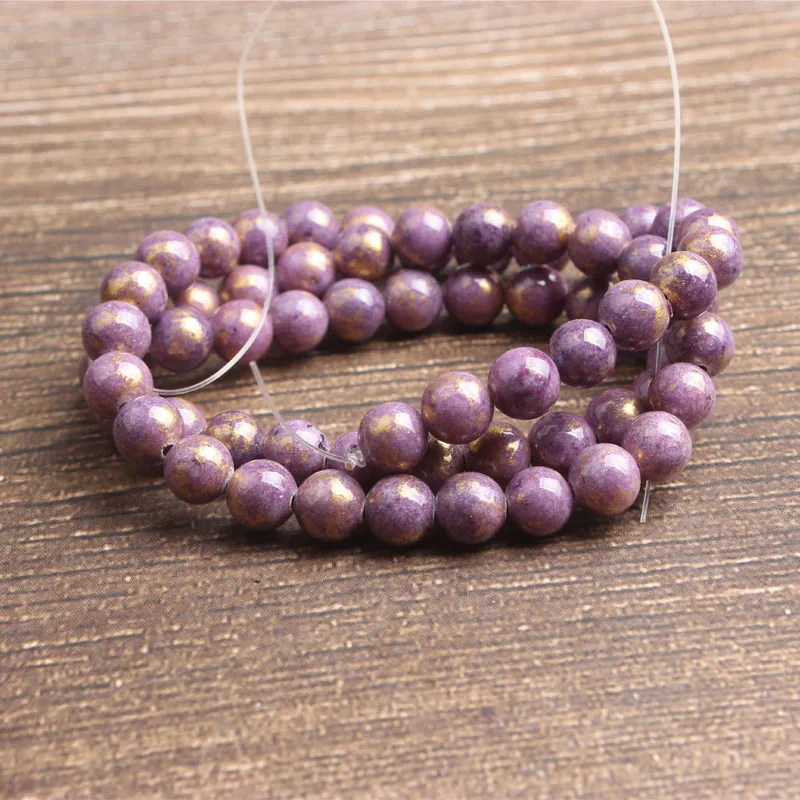 LanLi модные натуральные ювелирные изделия modena золотой цвет Нефритовый камень