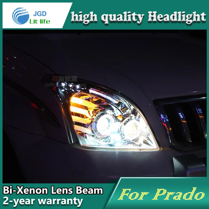 Чехол для автомобильной фары Toyota Prado 2003-2009 светодиодные фасветильник s DRL дневные