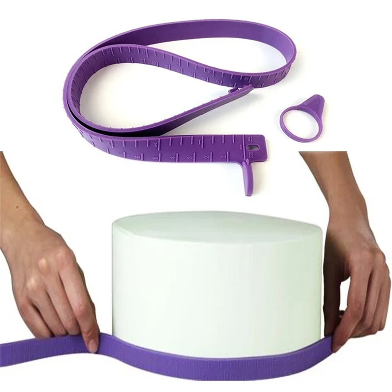 Силиконовая измерительная лента для торта с помадкой разделительная линейка