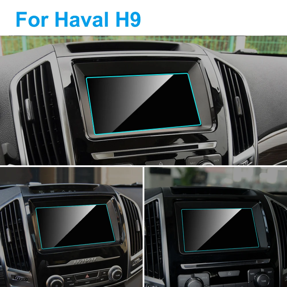 Для Haval H9 2015-2020 автомобиля GPS навигации Экран протектор Авто Интерьер с уровнем