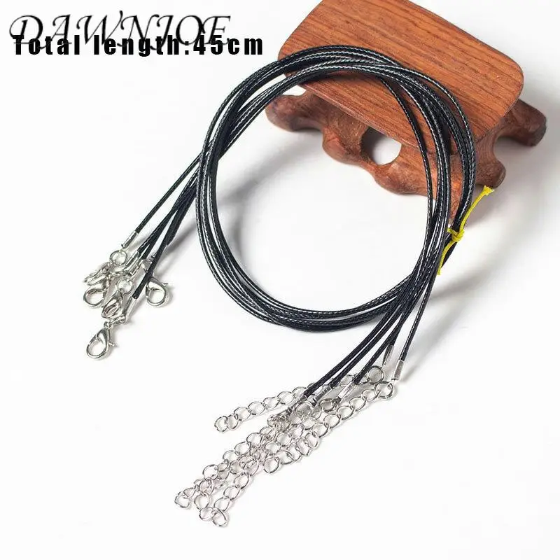 Фурнитура для изготовления ювелирных изделий сделай сам плотная веревка 45 см 1 5