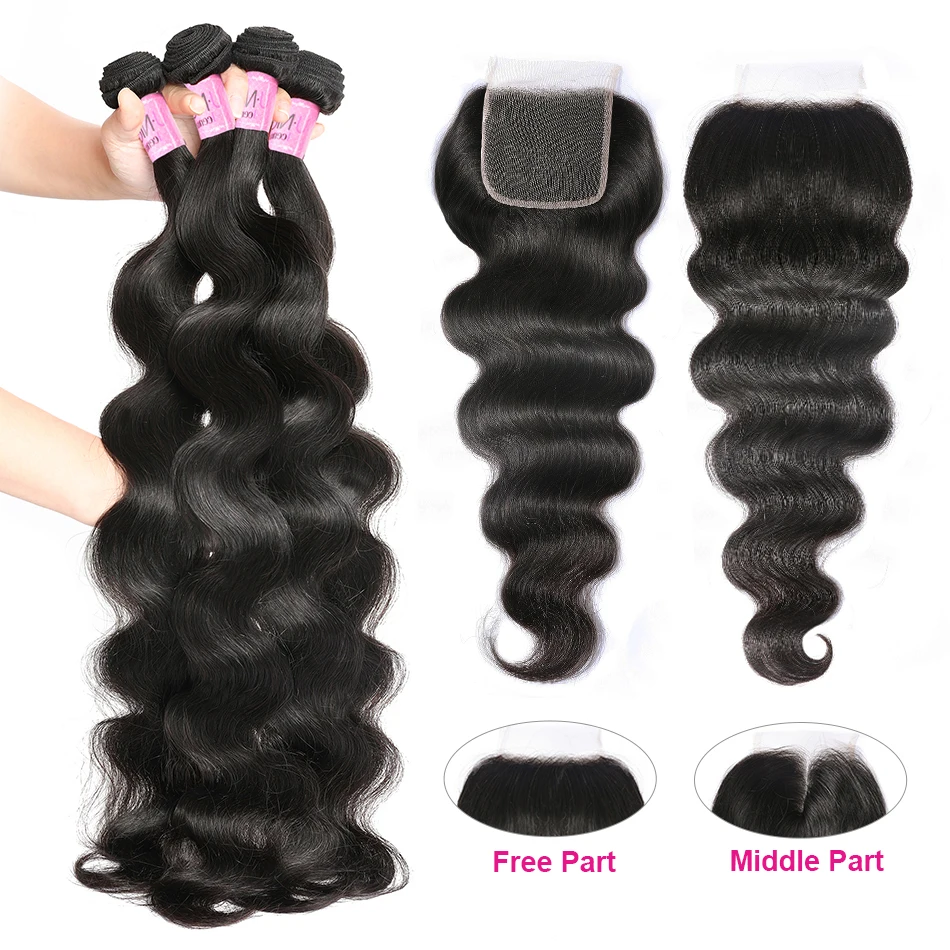 Волосы Unice новые бразильские волосы волнистые пучки 28 30 дюймов человеческие с