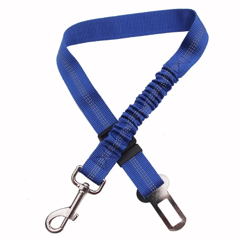 

Pet Dog Car Seat Belt Adjustable Dog Seat Belt Dog Car Seatbelt Harness Leads Elastic Reflective Safety Rope Pet Dogs Cat Supply