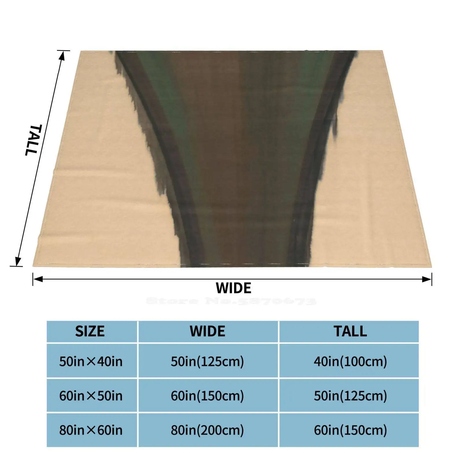 Высококачественное удобное мягкое одеяло для кровати без названия-Моррис Луис