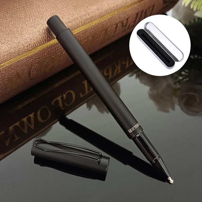 

New STOHOLEE black gold ballpoint pen students roller pen business office supplies men and women signed pen stationery