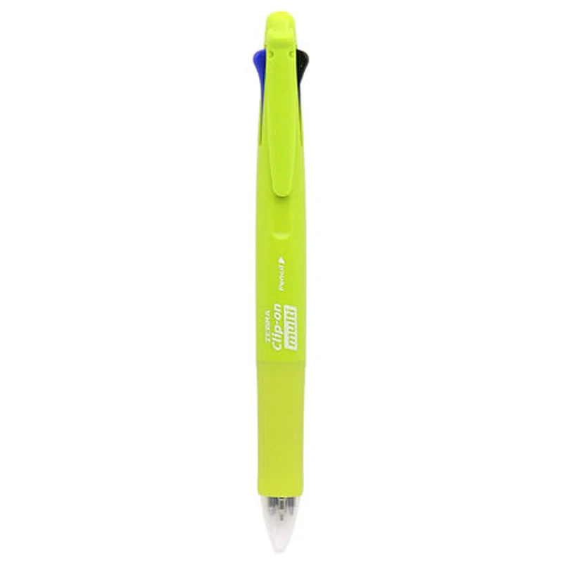 Grass Green Одна деталь Зебра B4SA1 клип на 4 цвета 0,7 мм шариковые ручки(Цвет: черный, синий, красный, зеленый)+ 0,5 мм механические карандаши 5-в-1 ручки - Цвет: Grass Green