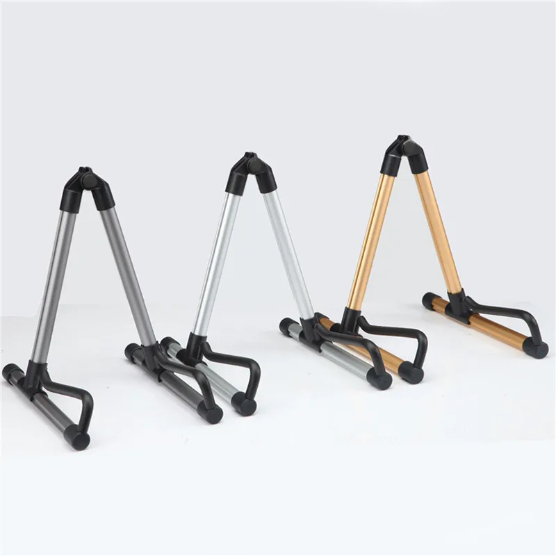 elektrische gitarre rack folding a rahmen für akustische gitarre schützen klassischen gitarren bass ukulele boden stehen halter free global