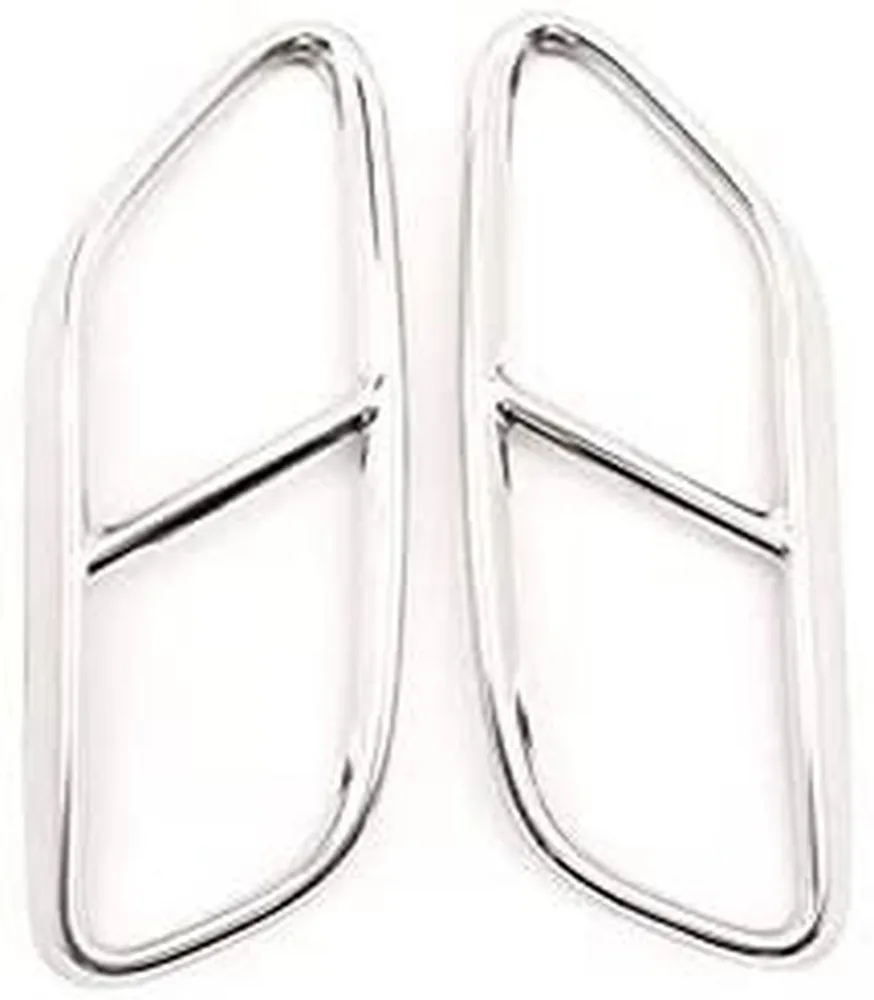 2 шт. хромированная выхлопная труба из нержавеющей стали для Audi A4 A4L B9 2019 |