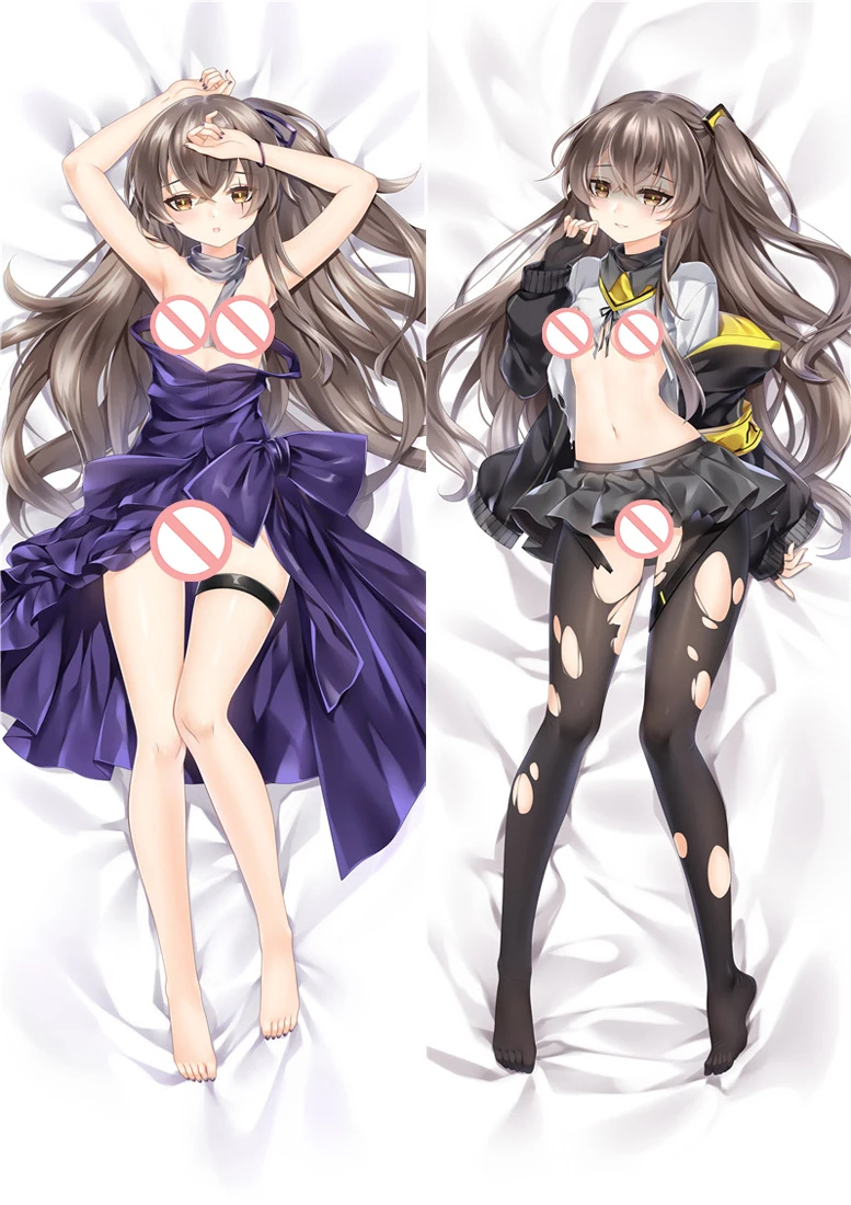 Аниме Девушки спереди Dakimakura Чехол персонажи DSR50& hk416 подушку Чехол Suomi& WA2000 обнимает тело наволочка