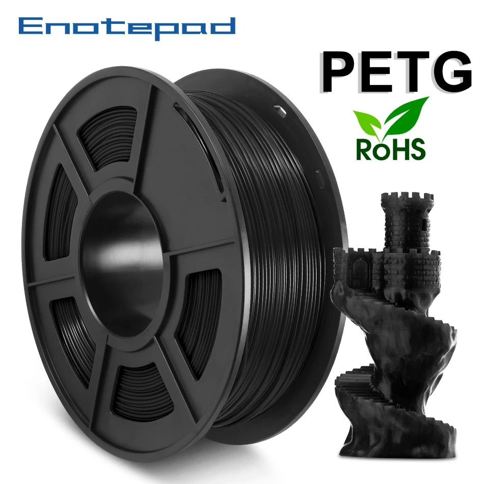 Enotepad 3D Printer Filament 1.75mm PETG Gift DIY Printing Fast Shipment And Sell With 5 Pcs Cheap Support Bulk Order | Компьютеры и