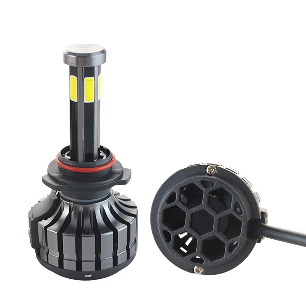 2 х Фары 6 сторон COB H4/9003 светодиодный H7 H1 H3 9005/HB3 9006/HB4 H11 9012/HIR2 3000K 6000K 8000K дневного